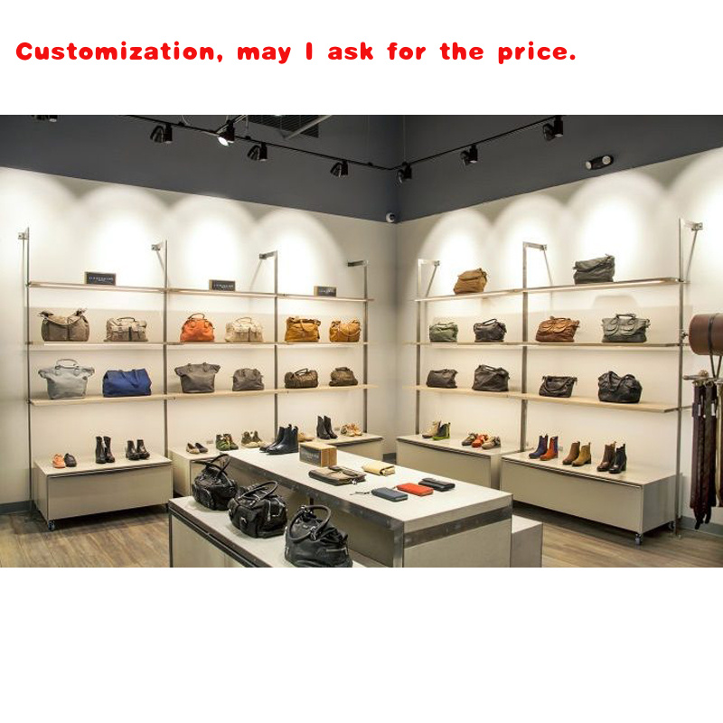 Interior Design Retail - ร้านค้ากระเป๋าคุณภาพสูง ออกแบบตกแต่งภายในร้านค้า ตู้โชว์กระเป๋าถือ