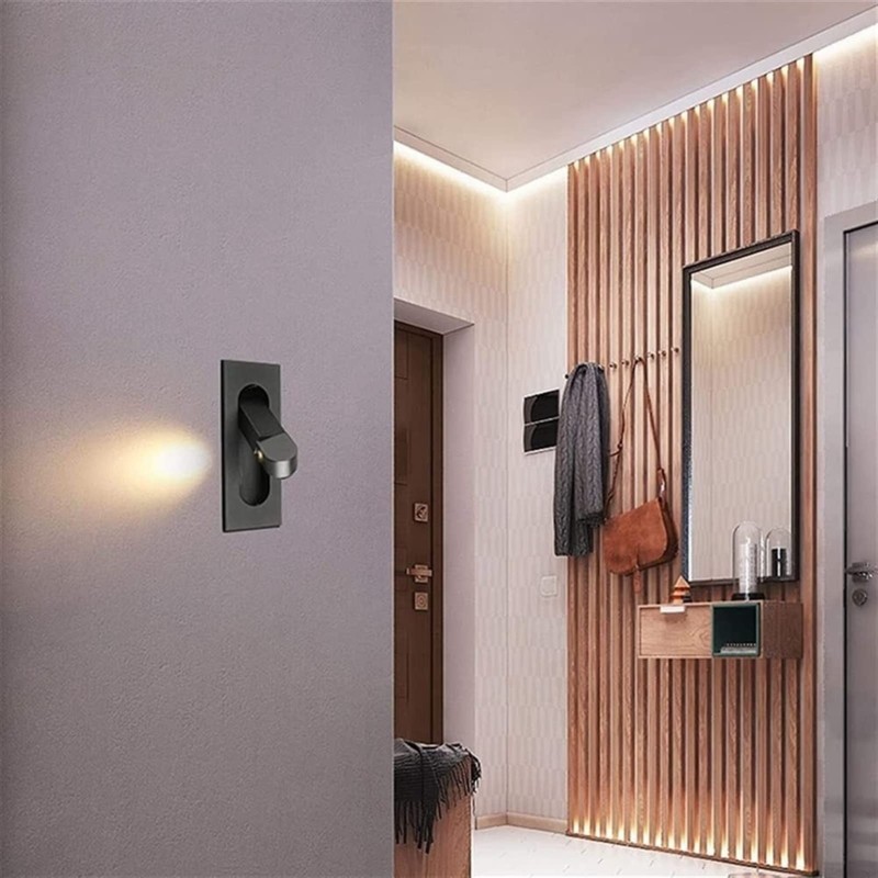 EYFL-โคมไฟติดผนัง LED แบบฝังสำ - Engineering And Interior Design บทวิจารณ์และราคา