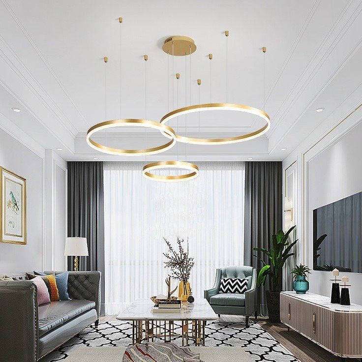 ไฟวงกลม LED ที่ห้อยไฟแบบนอร์ดิ - Engineering And Interior Design บทวิจารณ์และราคา
