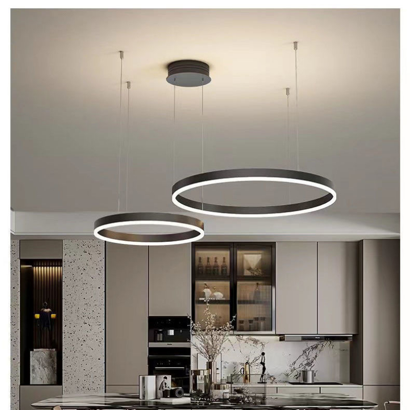 ไฟวงกลม LED ที่ห้อยไฟแบบนอร์ดิ - Engineering And Interior Design บทวิจารณ์และราคา