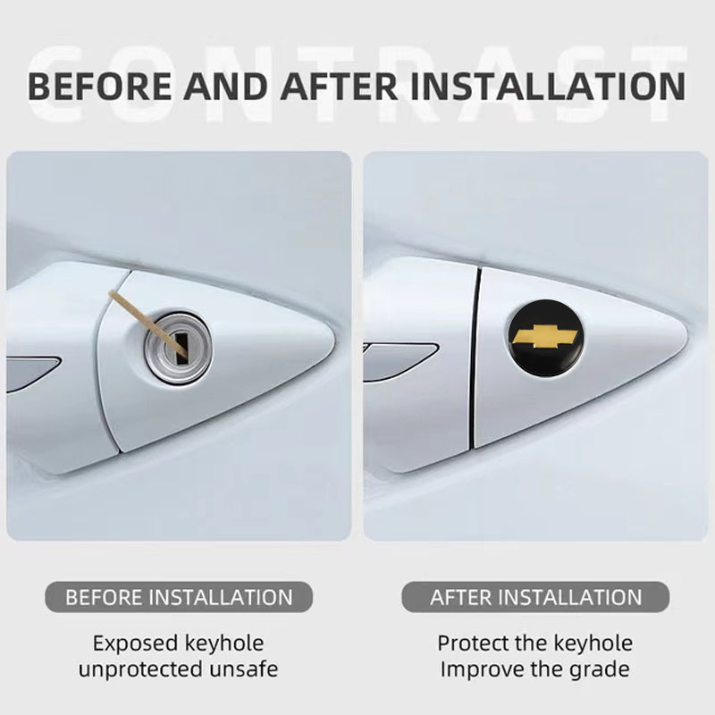 สติ๊กเกอร์โลหะตกแต่งกุญแจรถยนต - Interior Design Logo บทวิจารณ์และราคา