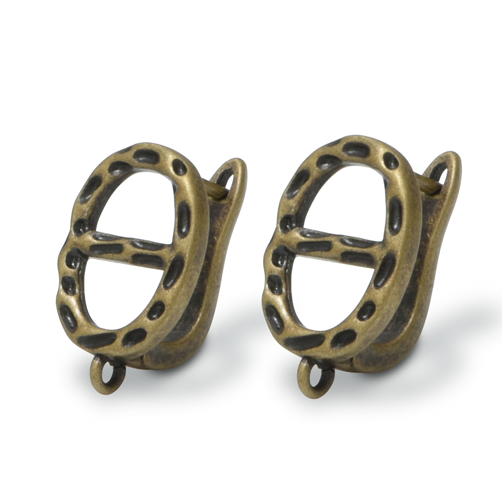 1 คู่ใหม่ต่างหู Clasps Hooks อ - Antique Brass Hook บทวิจารณ์และราคา