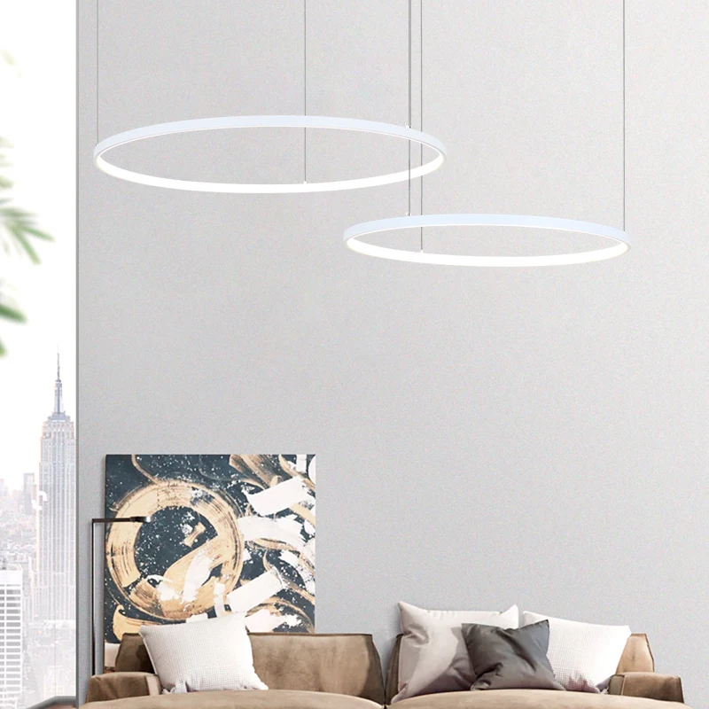 โคมไฟระย้า LED ทรงวงกลมทันสมัย - Engineering And Interior Design บทวิจารณ์และราคา
