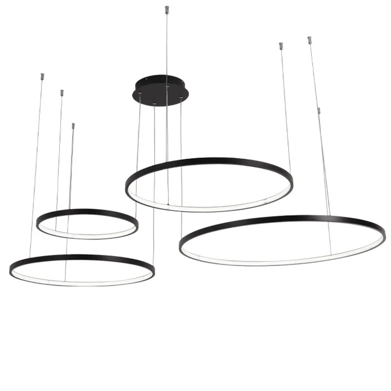 โคมไฟระย้า LED ทรงวงกลมทันสมัย - Engineering And Interior Design บทวิจารณ์และราคา