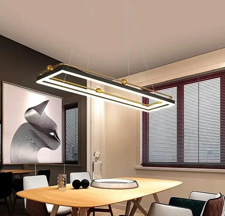 โคมไฟระย้า LED ทรงวงกลมทันสมัย - Engineering And Interior Design บทวิจารณ์และราคา