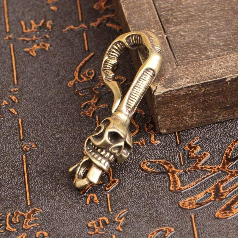 พวงกุญแจทองเหลืองแท้ 1 ชิ้น รู - Antique Brass Hook บทวิจารณ์และราคา
